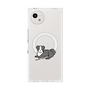 プレミアムスクエアケース with SnapMag［ オリジナル - CASEPLAYイヌ - border collie ］