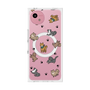 プレミアムスクエアケース with SnapMag［ オリジナル - CASEPLAYイヌ総柄 - color ］