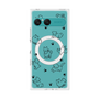 プレミアムスクエアケース with SnapMag［ オリジナル - CASEPLAYイヌ総柄 - black ］