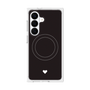 プレミアムスクエアケース with SnapMag［ オリジナル - 推し色ハート - ブラック ］