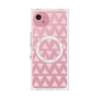 プレミアムスクエアケース with SnapMag［ オリジナル - 推し色三角 - ピンク ］