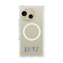 プレミアムスクエアケース with SnapMag［ オリジナル - INTJ 建築家 - アルファベット ］