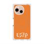 プレミアムスクエアケース with SnapMag［ オリジナル - ESTP 起業家 - アルファベット - オレンジ ］