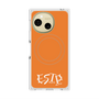 プレミアムスクエアケース with SnapMag［ オリジナル - ESTP 起業家 - アルファベット - オレンジ ］