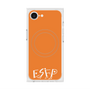 プレミアムスクエアケース with SnapMag［ オリジナル - ESFP エンターテイナー - アルファベット - オレンジ ］