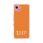 プレミアムスクエアケース with SnapMag［ オリジナル - ISTP 巨匠 - アルファベット - オレンジ ］