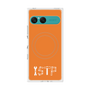 プレミアムスクエアケース with SnapMag［ オリジナル - ISTP 巨匠 - アルファベット - オレンジ ］