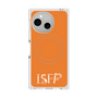 プレミアムスクエアケース with SnapMag［ オリジナル - ISFP 冒険家 - アルファベット - オレンジ ］