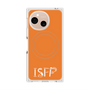 プレミアムスクエアケース with SnapMag［ オリジナル - ISFP 冒険家 - アルファベット - オレンジ ］