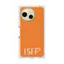 プレミアムスクエアケース with SnapMag［ オリジナル - ISFP 冒険家 - アルファベット - オレンジ ］