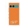 プレミアムスクエアケース with SnapMag［ オリジナル - ISFP 冒険家 - アルファベット - オレンジ ］