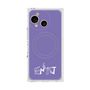 プレミアムスクエアケース with SnapMag［ オリジナル - ENTJ 指揮官 - アルファベット - パープル ］