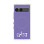 プレミアムスクエアケース with SnapMag［ オリジナル - ENTJ 指揮官 - アルファベット - パープル ］
