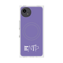 プレミアムスクエアケース with SnapMag［ オリジナル - ENTP 討論者 - アルファベット - パープル ］