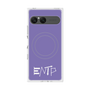 プレミアムスクエアケース with SnapMag［ オリジナル - ENTP 討論者 - アルファベット - パープル ］