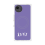 プレミアムスクエアケース with SnapMag［ オリジナル - INTJ 建築家 - アルファベット - パープル ］
