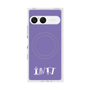 プレミアムスクエアケース with SnapMag［ オリジナル - INTJ 建築家 - アルファベット - パープル ］