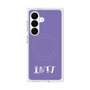 プレミアムスクエアケース with SnapMag［ オリジナル - INTJ 建築家 - アルファベット - パープル ］