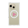 プレミアムスクエアケース with SnapMag［ オリジナル - caseplayロゴ - ピンク/C ］