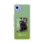 プレミアムスクエアケース with SnapMag［ Green Future Project - Black-mantled Tamarin ］