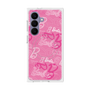 プレミアムスクエアケース with SnapMag［ Barbie - ロゴパターン1 ］