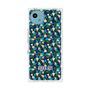 プレミアムスクエアケース with SnapMag［ ANNA SUI - HEARTS VINE - BLUE ］