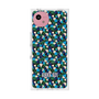 プレミアムスクエアケース with SnapMag［ ANNA SUI - HEARTS VINE - BLUE ］