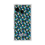プレミアムスクエアケース with SnapMag［ ANNA SUI - HEARTS VINE - BLUE ］