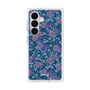 プレミアムスクエアケース with SnapMag［ 日比谷花壇 - FloralSymphony - ネイビー ］