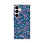 プレミアムスクエアケース with SnapMag［ 日比谷花壇 - FloralSymphony - ネイビー ］