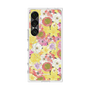 プレミアムスクエアケース with SnapMag［ 日比谷花壇 - HarmonyinBloom - イエロー ］