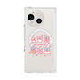 プレミアムスクエアケース with SnapMag［ もくもくちゃん - リボン ］
