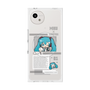 プレミアムスクエアケース with SnapMag［ しろたん×初音ミク - 初音ミク - インフォグラフィック ］