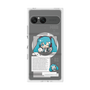 プレミアムスクエアケース with SnapMag［ しろたん×初音ミク - 初音ミク - インフォグラフィック ］