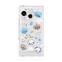 プレミアムスクエアケース with SnapMag［ ぷくぷくあわわちゃん - ステッカー ］