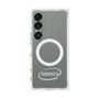 プレミアムスクエアケース with SnapMag［ LATENCY - Circle logo - Gray ］