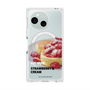 プレミアムスクエアケース with SnapMag［ ヴィレッジヴァンガードダイナー - ストロベリー＆クリームパンケーキ ］