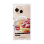 プレミアムスクエアケース with SnapMag［ ヴィレッジヴァンガードダイナー - ストロベリー＆クリームパンケーキ ］