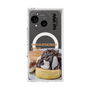 プレミアムスクエアケース with SnapMag［ ヴィレッジヴァンガードダイナー - チョコレート&クリームチーズパンケーキ ］