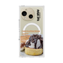 プレミアムスクエアケース with SnapMag［ ヴィレッジヴァンガードダイナー - チョコレート&クリームチーズパンケーキ ］