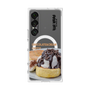 プレミアムスクエアケース with SnapMag［ ヴィレッジヴァンガードダイナー - チョコレート&クリームチーズパンケーキ ］