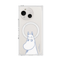 プレミアムスクエアケース with SnapMag［ MOOMIN - Familiar face ］