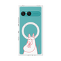 プレミアムスクエアケース with SnapMag［ MOOMIN - Blushing face ］