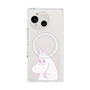 プレミアムスクエアケース with SnapMag［ MOOMIN - Fearful face ］