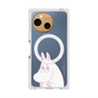 プレミアムスクエアケース with SnapMag［ MOOMIN - Fearful face ］