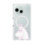 プレミアムスクエアケース with SnapMag［ MOOMIN - Fearful face ］