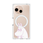 プレミアムスクエアケース with SnapMag［ MOOMIN - Fearful face ］