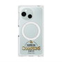 プレミアムスクエアケース with SnapMag［ 福岡ソフトバンクホークス - NIPPON CHAMPIONS 2025 ロゴ - クリア ］