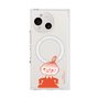 プレミアムスクエアケース with SnapMag［ MOOMIN - Little My - Grinning face ］