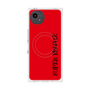 プレミアムスクエアケース with SnapMag［ SUPER PRIVATE - ロゴ - Red&Black ］